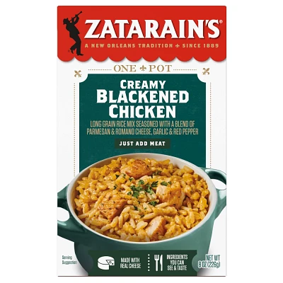 Zatarains Creamy Blackened Chicken Rice Mix - 8oz
