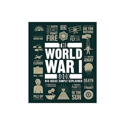 The World War I Book - (DK Big Ideas) by DK (Hardcover)