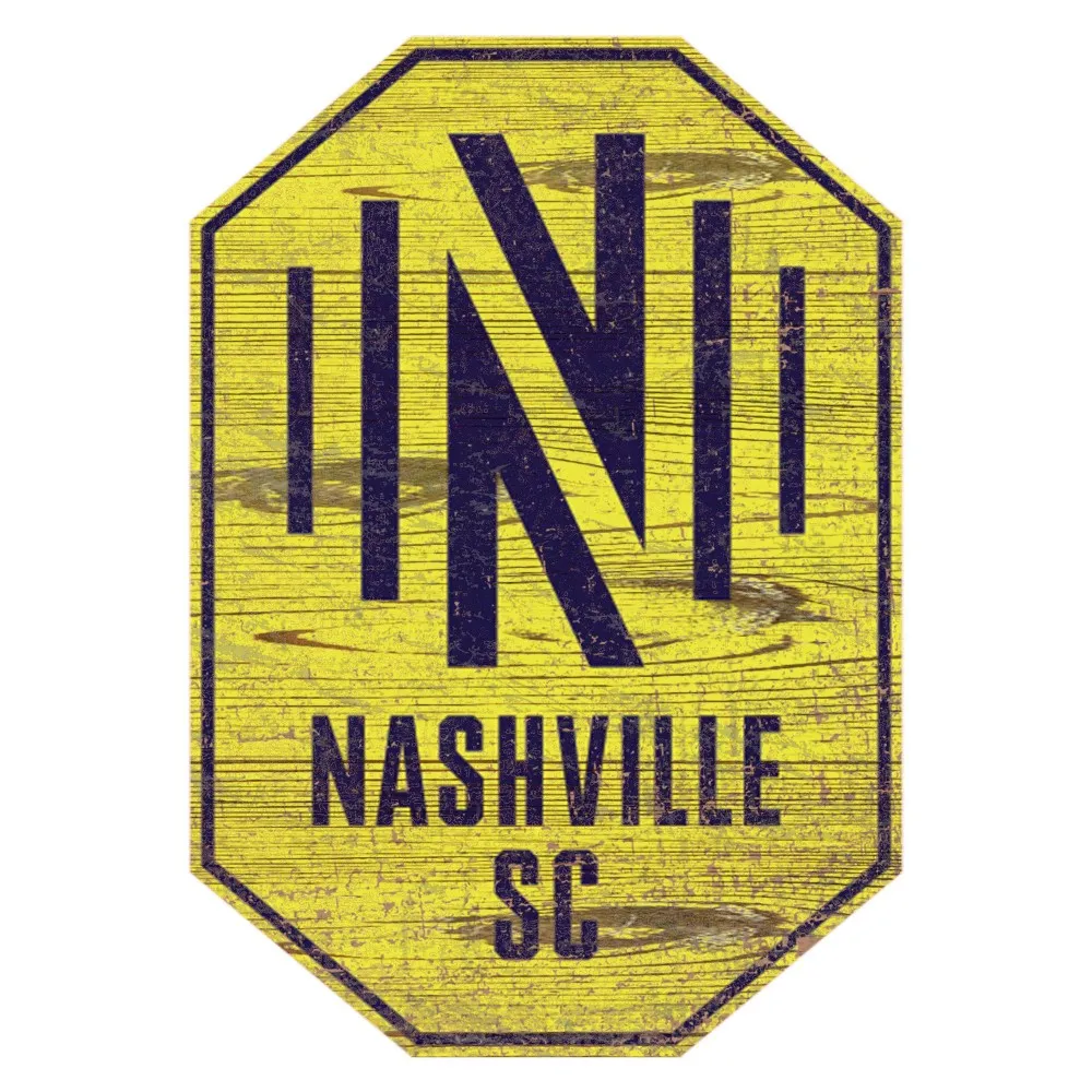 MLS Nashville SC Logo Cutout Sign