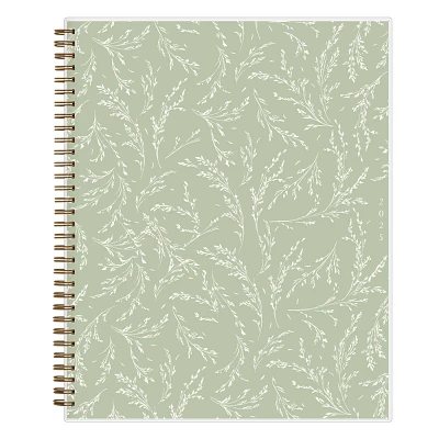 BlueSky 2025 Green Earth Sustainability Weekly/Monthly Planner 11.14x10.51 Wirebound Reagan Sage