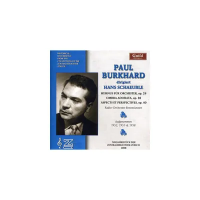 Paul Schaeuble - Paul Burkhard Sings Hans Schaeuble (CD)