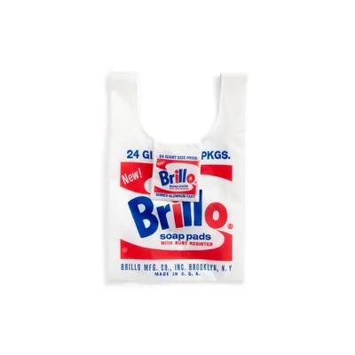 Andy Warhol Brillo Packable Nylon Tote Bag - by Galison (Hardcover)