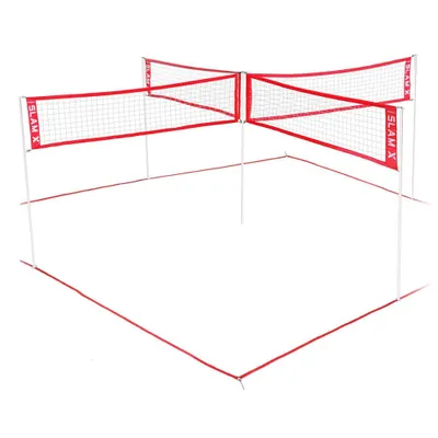 GoSports Slam X 4-Way Volleyball Game Set - 8pc