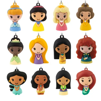 Hallmark 12pc Disney Princess Countdown Calendar: Mini Ornament Set, Indoor Decoration