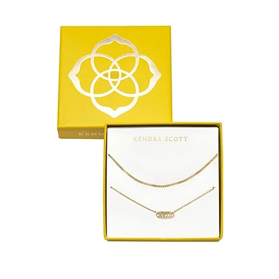 Kendra Scott Emma Filigree Pendant Necklace Set 2pc