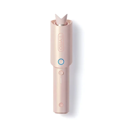 TYMO Curlgo Cordless Auto Curling Iron - Pink - 1