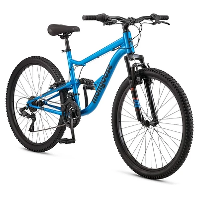 Mongoose Limestone 26 Mens Mountain Bike - Blue