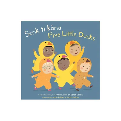 Senk Ti Kna/Five Little Ducks - (Baby Rhyme Time (Haitian Creole/English)) (Board Book)