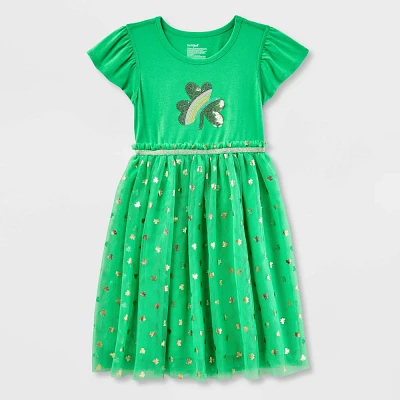 Girls Adaptive St. Patricks Day Dress