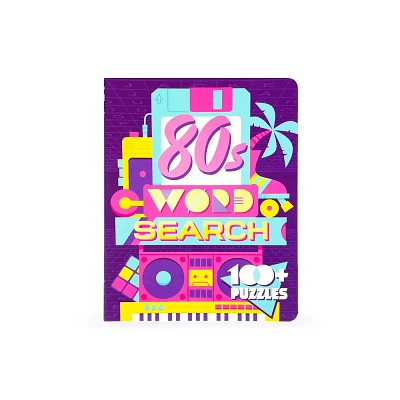 80s Word Search - (Brain Busters) by Parragon Books (Spiral Bound)