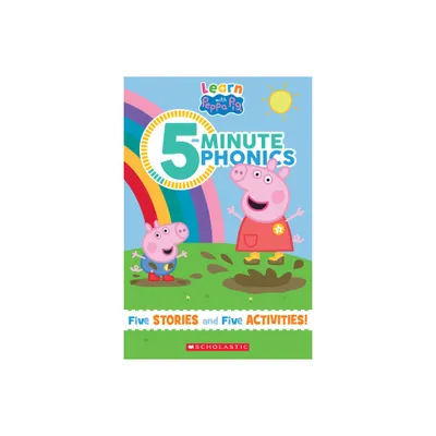 Peppa Pig: 5-Minute Phonics - by Scholastic (Paperback)