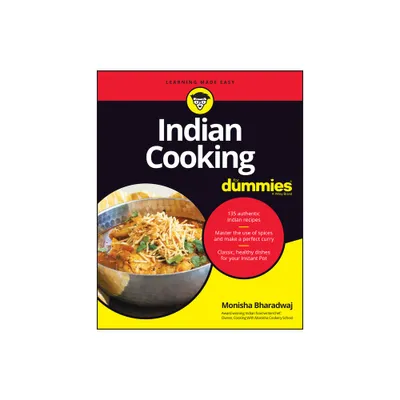 Indian Cooking for Dummies - by Monisha Bharadwaj (Paperback)