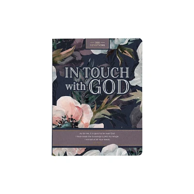 Devotional in Touch with God Floral Softcover Jan. - (Paperback)