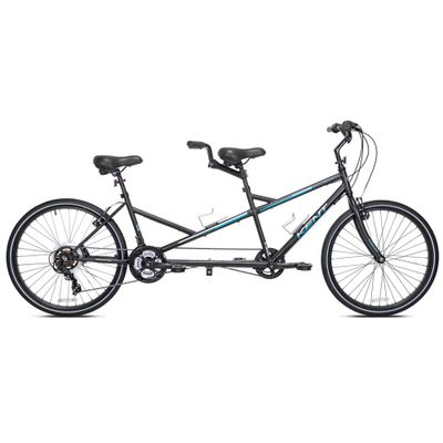 Kent Synergy Tandem 26 Cruiser Bike - Blue/Black