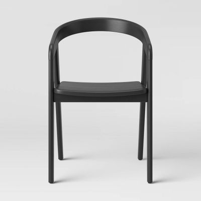 Lana Curved Back Dining Chair - Threshold