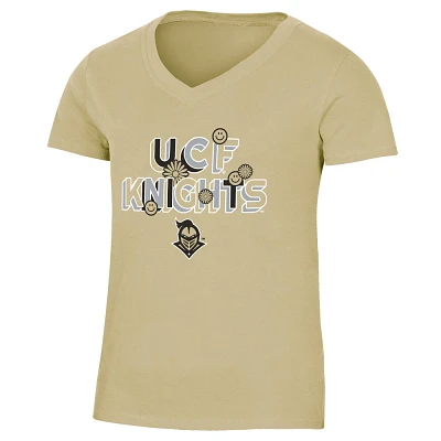 NCAA UCF Knights Girls V-Neck T-Shirt