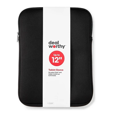 Apple iPad Pro Tablet Sleeve - dealworthy Black