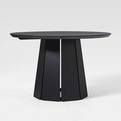 Saracina Home 48 Round Pedestal Base Dining Table : Modern Bohemian Style, Seats 4