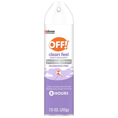 OFF! Clean Feel Mosquito Repellent Bug Spray -7.5oz