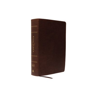 The King James Study Bible, Bonded Leather, Brown, Indexed, Full-Color Edition - Large Print by Thomas Nelson (Leather Bound)