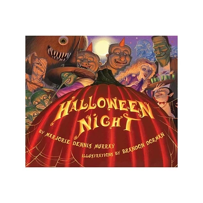 Halloween Night - by Marjorie Dennis Murray (Paperback)