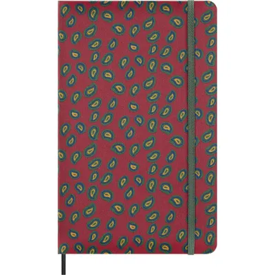 Moleskine Le Professional Silk Bordeaux Large Ruled H Box: Undated Journal with Elastic Closure & Ribbon Marker