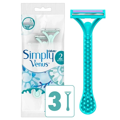 Venus Woman 2 Blades Disposable Razor - Trial Size - 3ct
