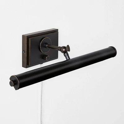 Wall Plug-in Sconce Black - Threshold designed with Studio McGee: Integrated LED, Iron Shade, ETL Listed, Modern Decor