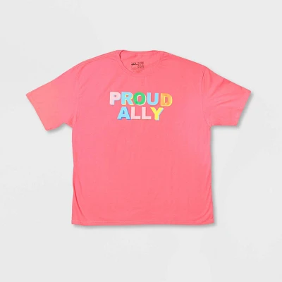 Pride Adult Short Sleeve Proud Ally T-Shirt