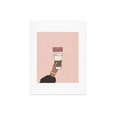 Deny Designs 18x24 Cortney Herron Coffee Time Art Print