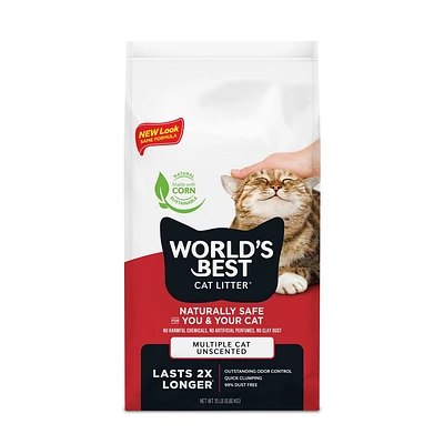 Worlds Best Cat Litter- Multiple Cat Formula