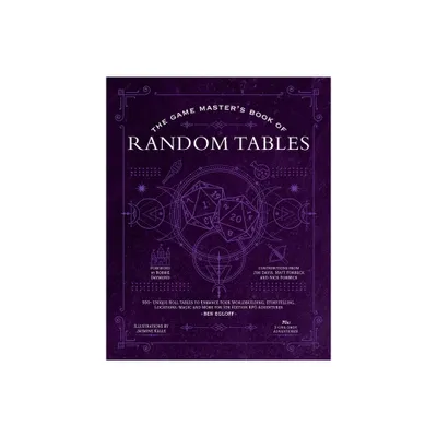 The Game Masters Book of Astonishing Random Tables - by Ben Egloff (Hardcover)