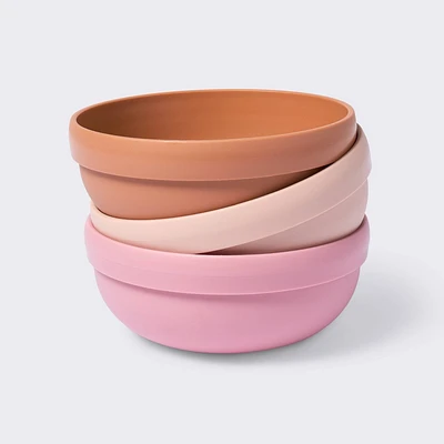 Bowls - 3pk - Rust/Pink - Cloud Island