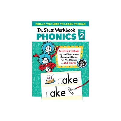 Dr. Seuss Phonics Level 2 Workbook - (Dr. Seuss Workbooks) by Dr Seuss (Paperback)