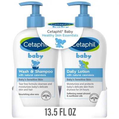 Cetaphil Baby Healthy Skin Essentials Kit - 27 fl oz