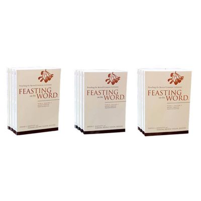 Feasting on the Word, Complete 12-Volume Set - by David L Bartlett & Barbara Brown Taylor (Paperback)