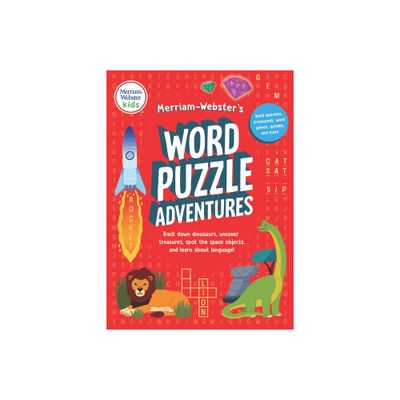 Merriam-Websters Word Puzzle Adventures - (Paperback)