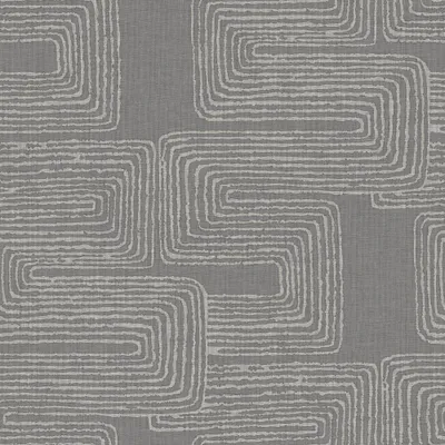 Nikki Chu Zulu Signature Peel and Stick Wallpaper Gray