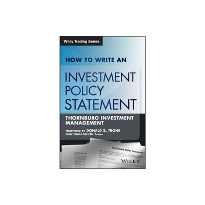 How to Write Investment Policy - (Wiley Trading) by Rocco Dibruno (Paperback)