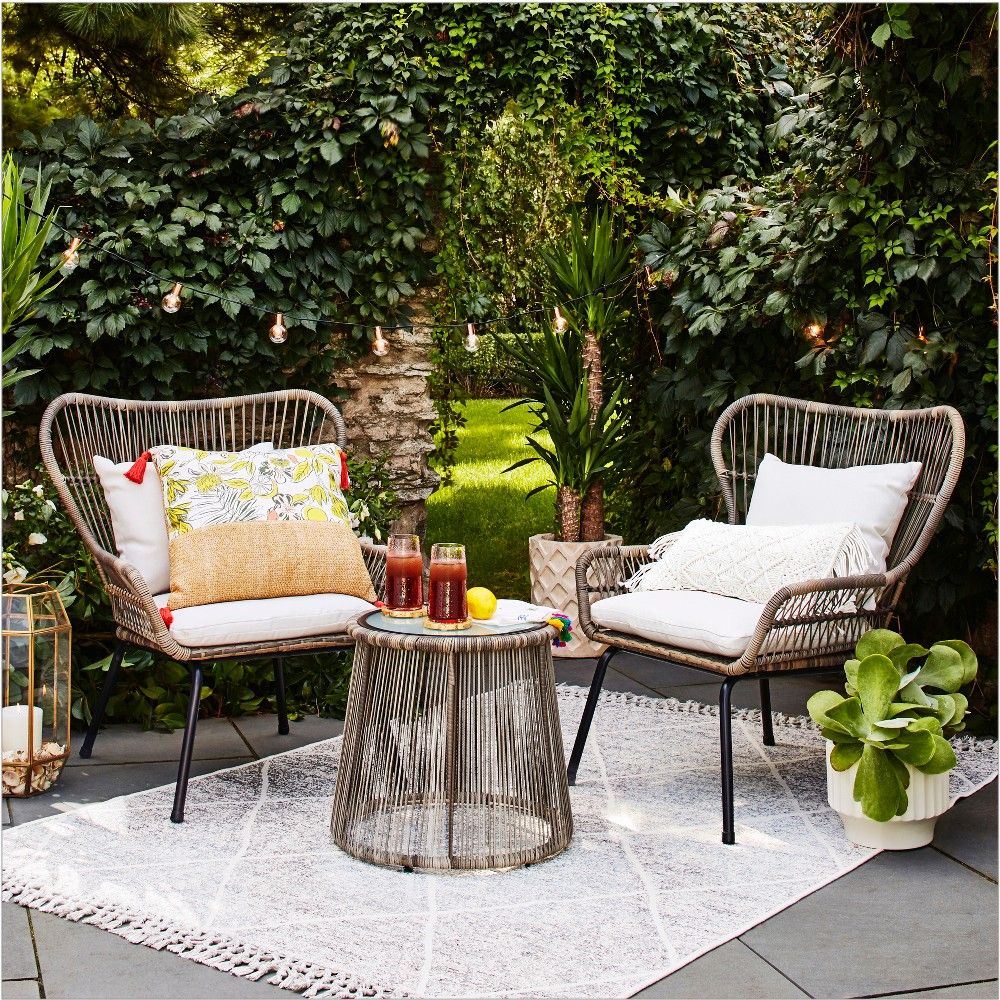 Outdoor Furniture Cushions Dining Chair Cushions Target Kitchen