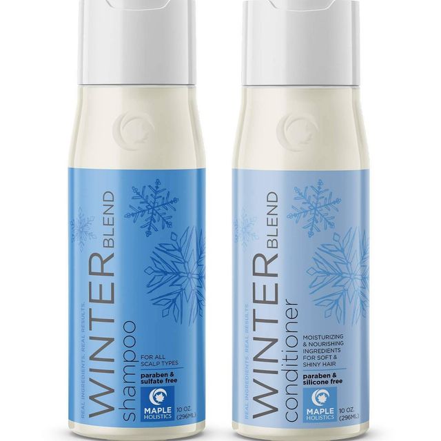 Maple Holistics Winter Blend Shampoo and Conditioner Set - 2pk/10oz