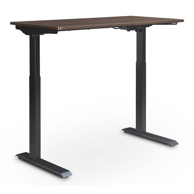 Creativity Electric Height Adjustable Standing Desk Brown - Serta