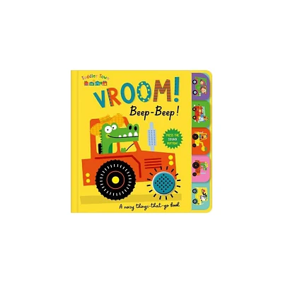 Toddler Town Vroom! Beep-Beep! - by Alexander Cox (Board Book)