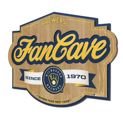 Mlb Atlanta Braves Fan Cave Sign : Target