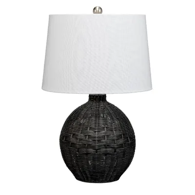 Kerry Rattan Table Lamp - Splendor Home: Handcrafted, Style