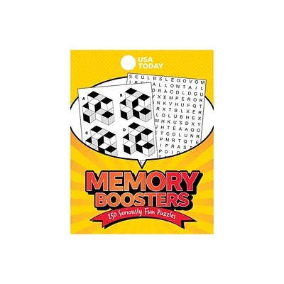 USA Today Memory Boosters - (USA Today Puzzles) by Usa Today (Paperback)