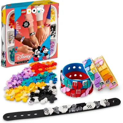 LEGO DOTS Disney Mickey & Friends Bracelets Mega Pack 41947 DIY Craft Decoration Set
