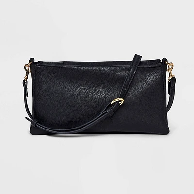 Double Gusset Crossbody Bag