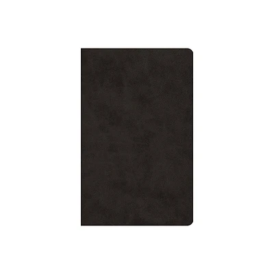 ESV Large Print Value Thinline Bible (Trutone, Black) - (Leather Bound)