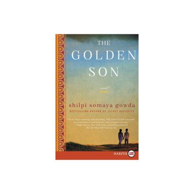 The Golden Son LP - Large Print by Shilpi Somaya Gowda (Paperback)